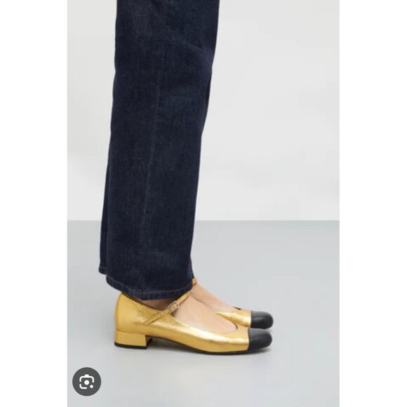 Pretty Ballerinas Leather ballet flats Mary Jane heel Size EU 40/US 10 - Picture 16 of 16